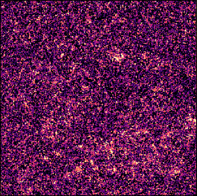 a noise-dominated convergence map