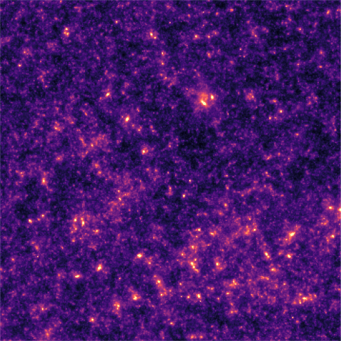 one of many convergence maps consistent with the measurement